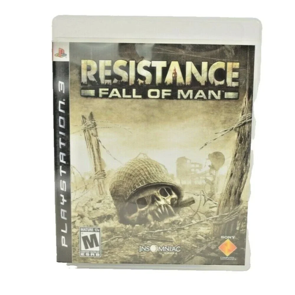 Insomniac Resistance: Fall of Man Sony PlayStation 3, 2007 Complete